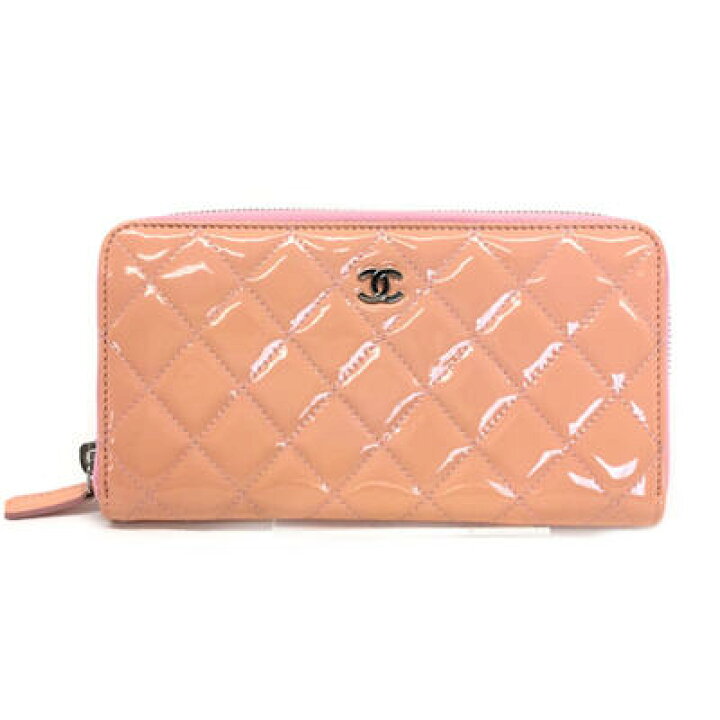 楽天市場】CHANEL【シャネル】ラウンドファスナー長財布 エナメル 