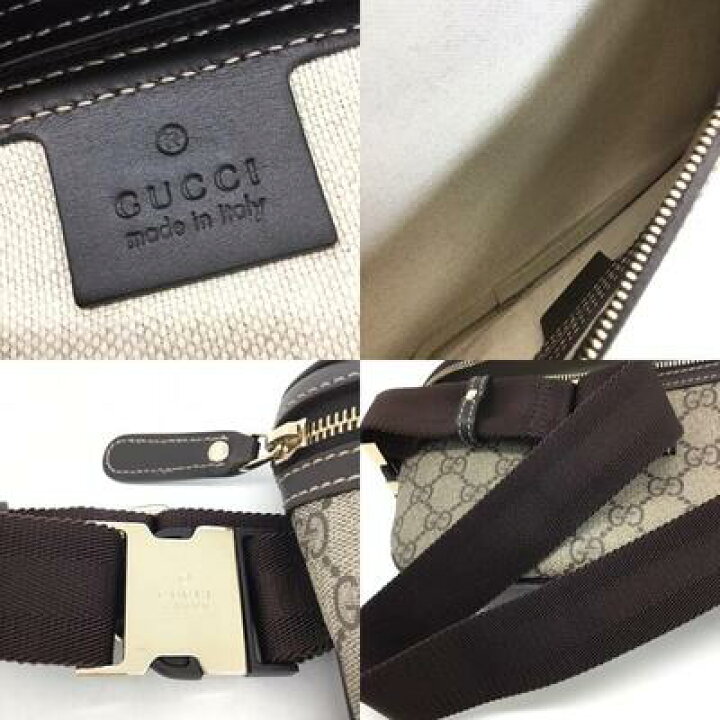 楽天市場】GUCCI【グッチ】ウエストポーチ ボディーバッグ GG柄 男女  