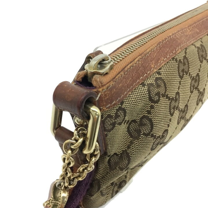 楽天市場】GUCCI【グッチ】リストポーチ 152507 コスメポーチ 小物入れ 