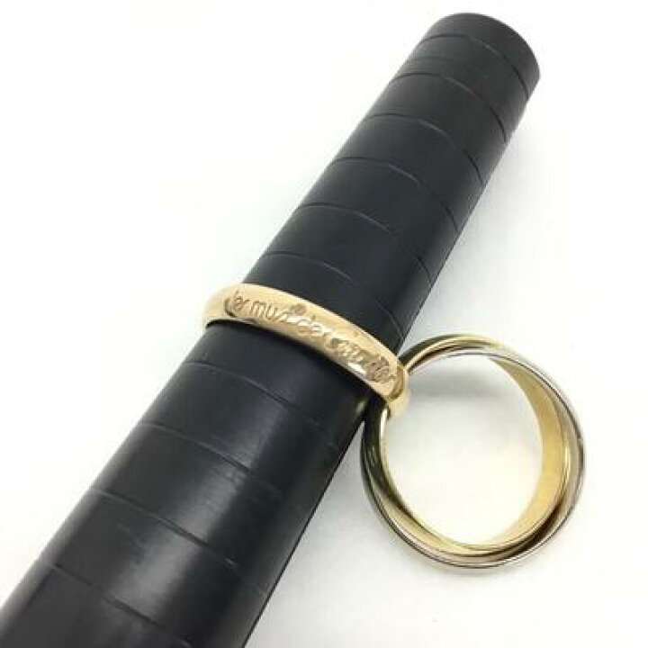 楽天市場】Cartier【カルティエ】トリニティリング K18 750刻印 約9.5 