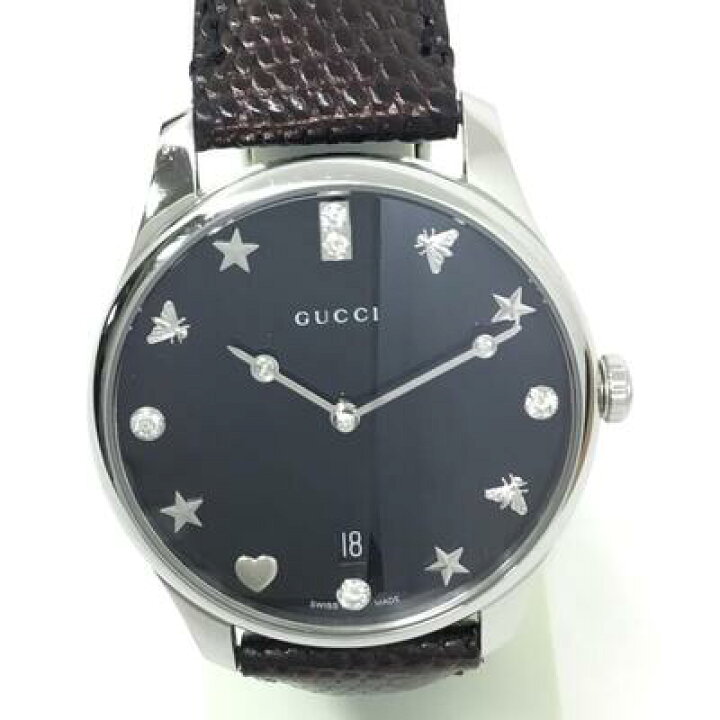楽天市場】GUCCI【グッチ】G タイムレス クォーツウォッチ レディース 