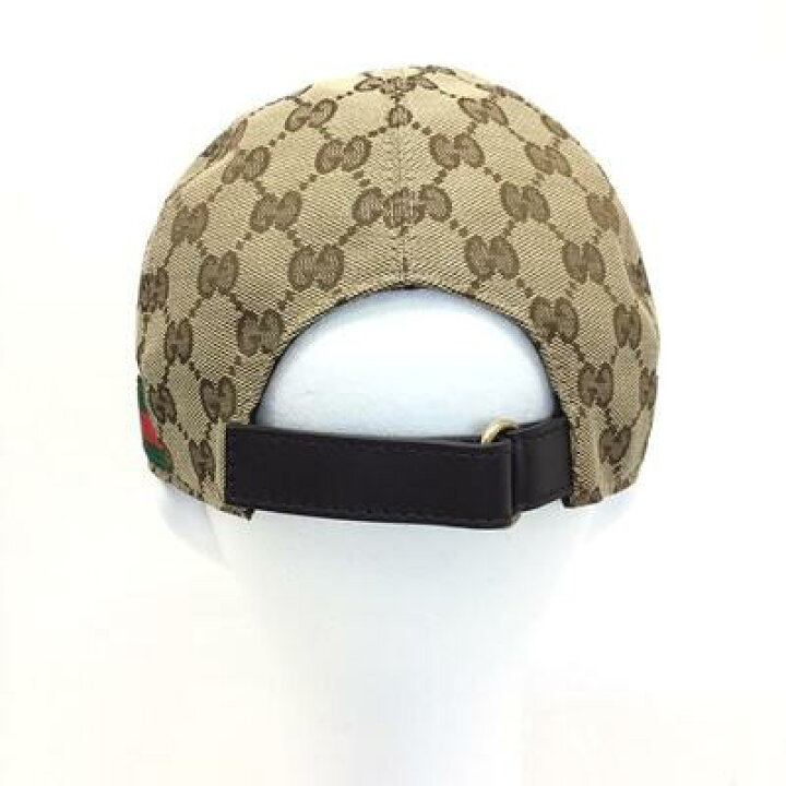 楽天市場】GUCCI【グッチ】キャップ 帽子 GGキャンバス Lサイズ 59 