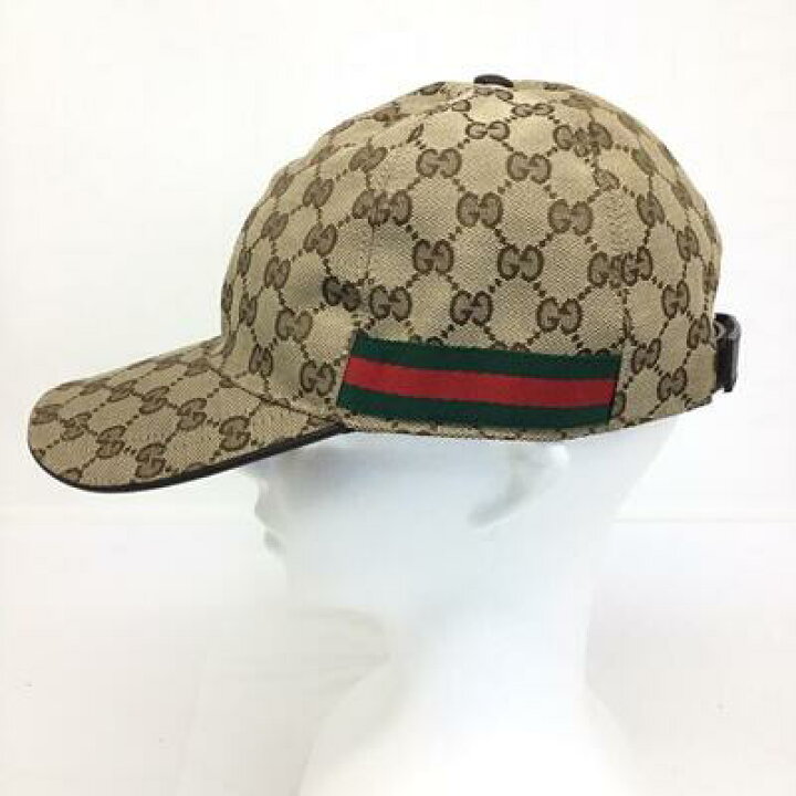 楽天市場】GUCCI【グッチ】キャップ 帽子 GGキャンバス Lサイズ 59 