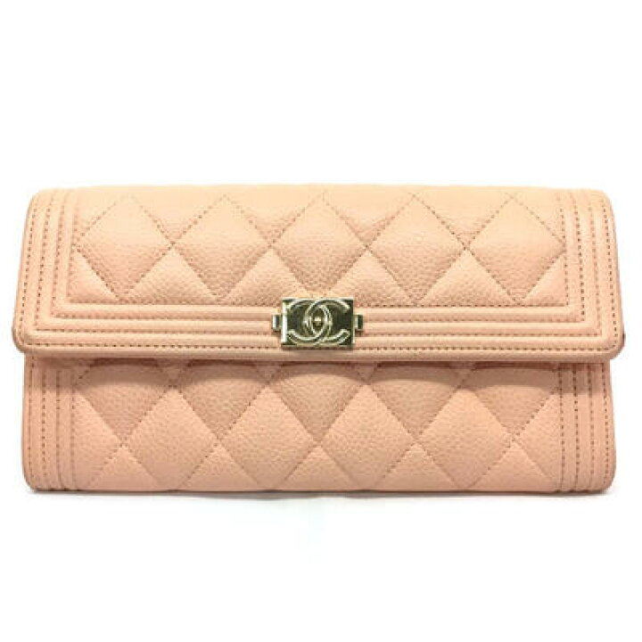 CHANEL 長財布 27725113 クリーム色