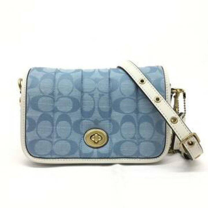 楽天市場】COACH【コーチ】ショルダーバッグ C4689 キャンバス レザー 