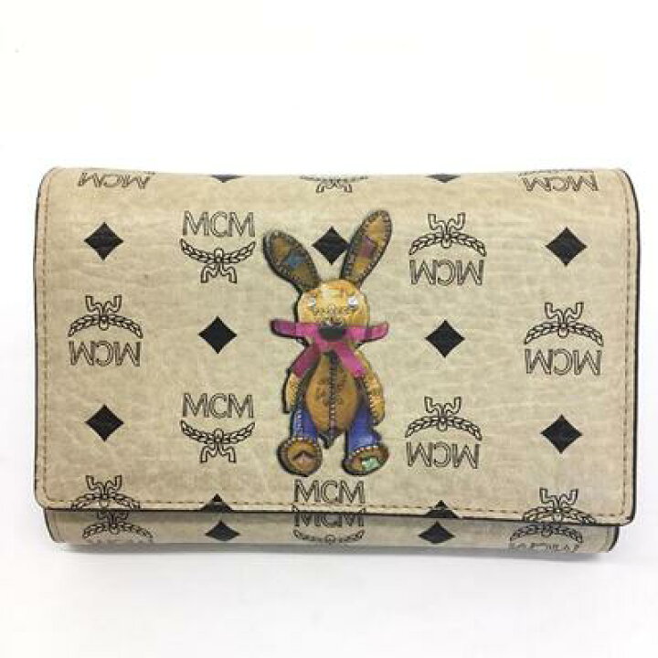 楽天市場】MCM【エムシーエム】三つ折り長財布 6AXL52 男女兼用 