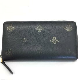 GUCCI【グッチ】ラウンドファスナー長財布　495062　2149　レザー　ブラック　箱　男女兼用【中古品/USED-AB】質屋　かんてい局那覇店　n3101561927300023　※通常価格にて店頭販売を行なっている為、当日売り切れの場合がございます。