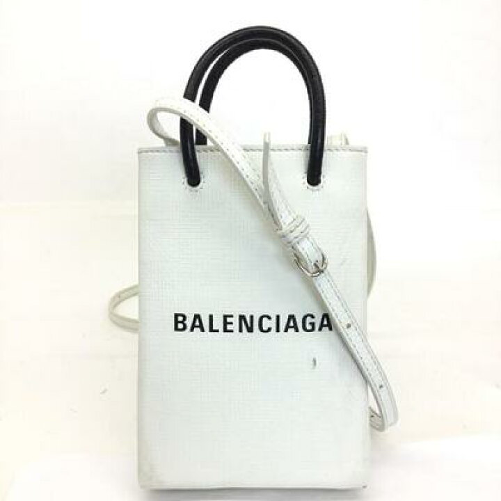 楽天市場】BALENCIAGA【バレンシアガ】ショッピングフォンホルダー 