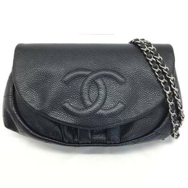 楽天市場】CHANEL【シャネル】ハーフムーン チェーンウォレット 
