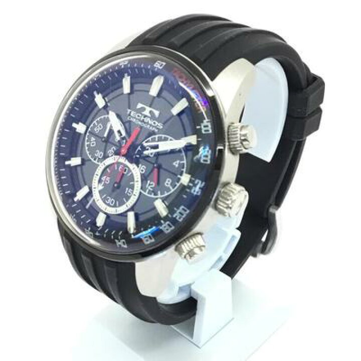 楽天市場】TECHNOS【テクノス】メンズ腕時計 クォーツ T8690 ラバー 