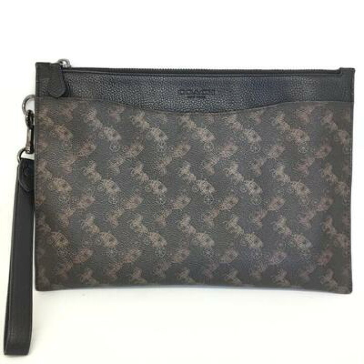 楽天市場】COACH【コーチ】クラッチバッグ 4903 レザー ブラック 