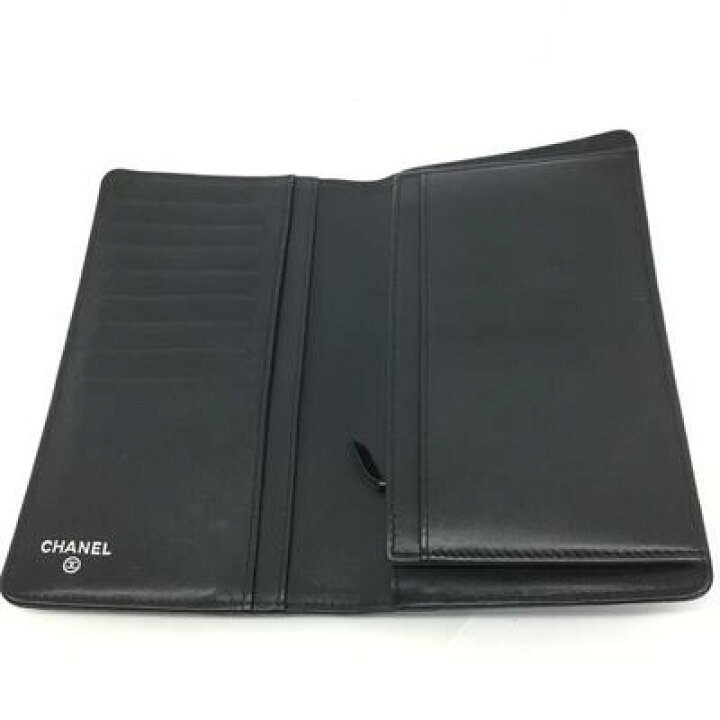 楽天市場】CHANEL【シャネル】二つ折り長財布 A48651 キャビアスキン 