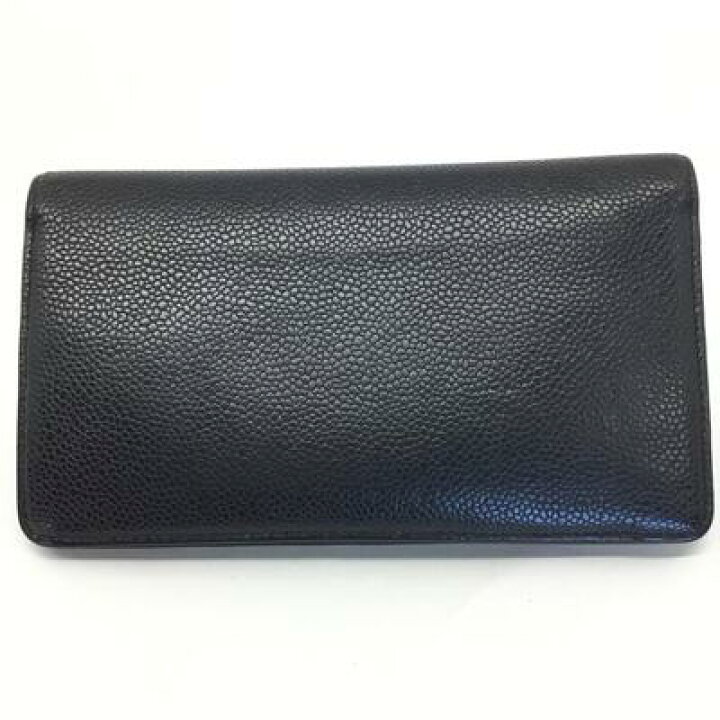 楽天市場】CHANEL【シャネル】二つ折り長財布 A48651 キャビアスキン