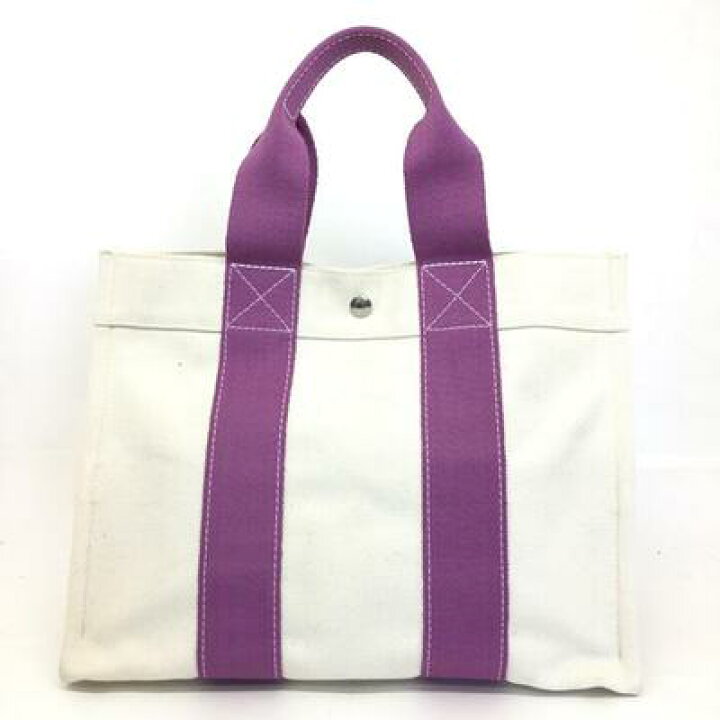 楽天市場】HERMES【エルメス】ボラボラビーチ キャンバストート 肩掛け 