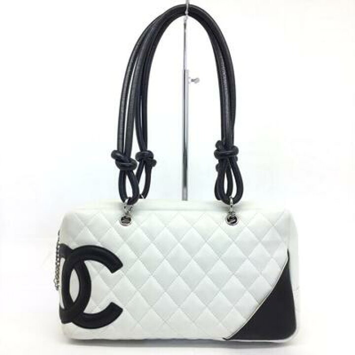 楽天市場】CHANEL【シャネル】カンボンライン ボーリングバッグ A25171 