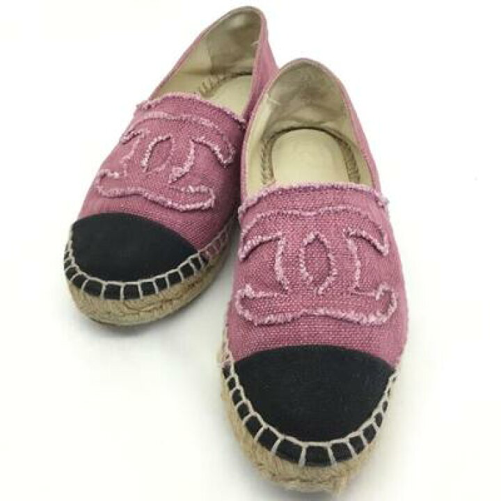 楽天市場】CHANEL【シャネル】エスパドリーユ スニーカー 靴 シューズ 