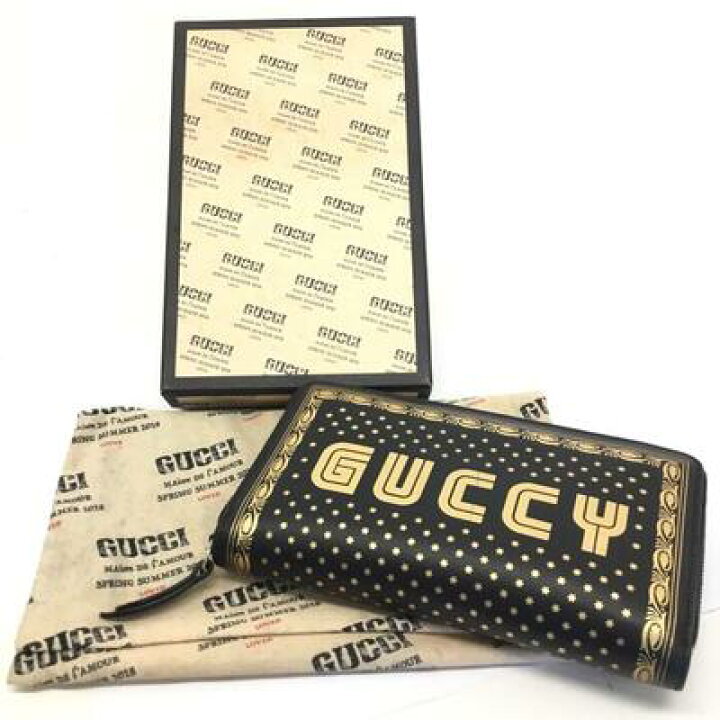 楽天市場】GUCCI【グッチ】ラウンドファスナー長財布 510488 GUCCY 