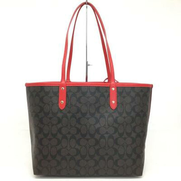 楽天市場】COACH【コーチ】トートバッグ F36658 肩掛け リバーシブル 