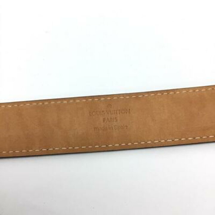楽天市場】LOUIS VUITTON【ルイヴィトン】サンチュール LV ベルト  