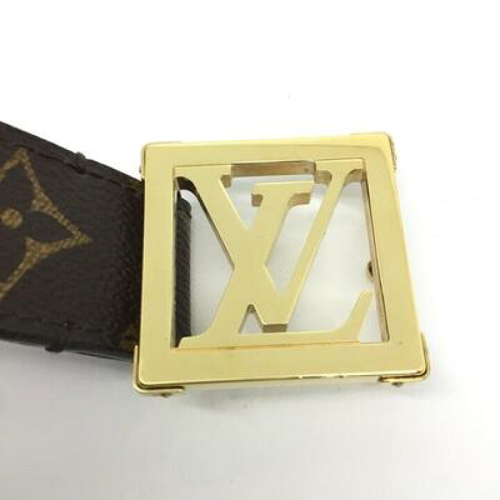 楽天市場】LOUIS VUITTON【ルイヴィトン】サンチュール LV ベルト  