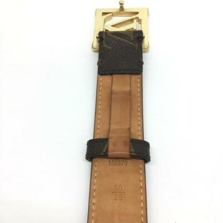 楽天市場】LOUIS VUITTON【ルイヴィトン】サンチュール LV ベルト  