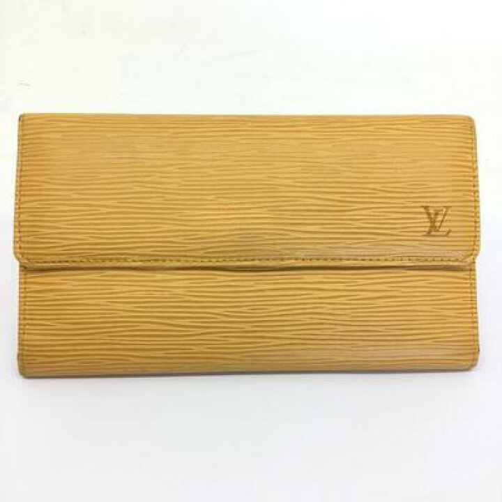 楽天市場】LOUIS VUITTON【ルイヴィトン】三つ折り長財布 M63389 エピ  