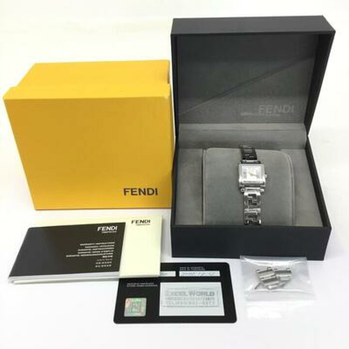 楽天市場】FENDI【フェンディ】orologi クアドロミニ 60500L 