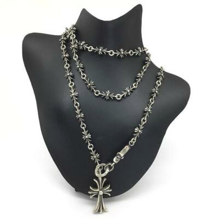 楽天市場】CHROME HEARTS【クロムハーツ】チョーク チェーン ロザリオ  