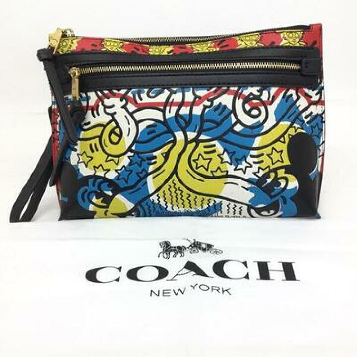 楽天市場】COACH【コーチ】クラッチバッグ K2081-5217 ディズニー 