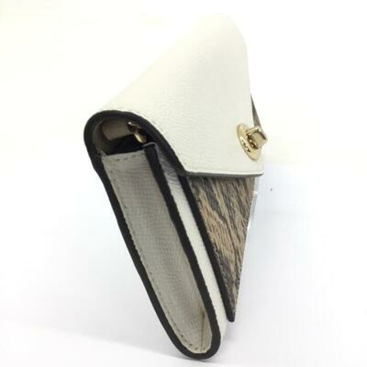 楽天市場】COACH【コーチ】C1911 チェーンウォレット 長財布 ホワイト  
