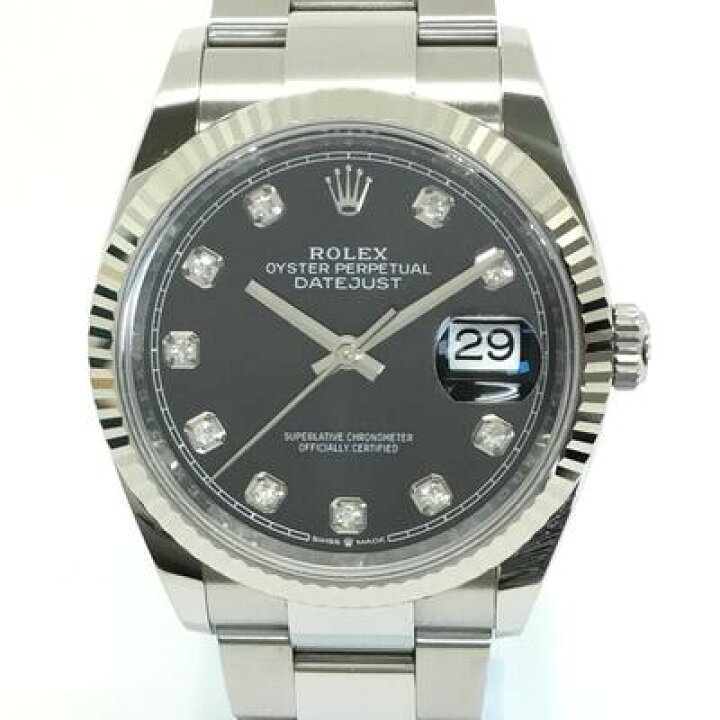 楽天市場】ROLEX【ロレックス】デイトジャスト36 126234G 10Pダイヤ  