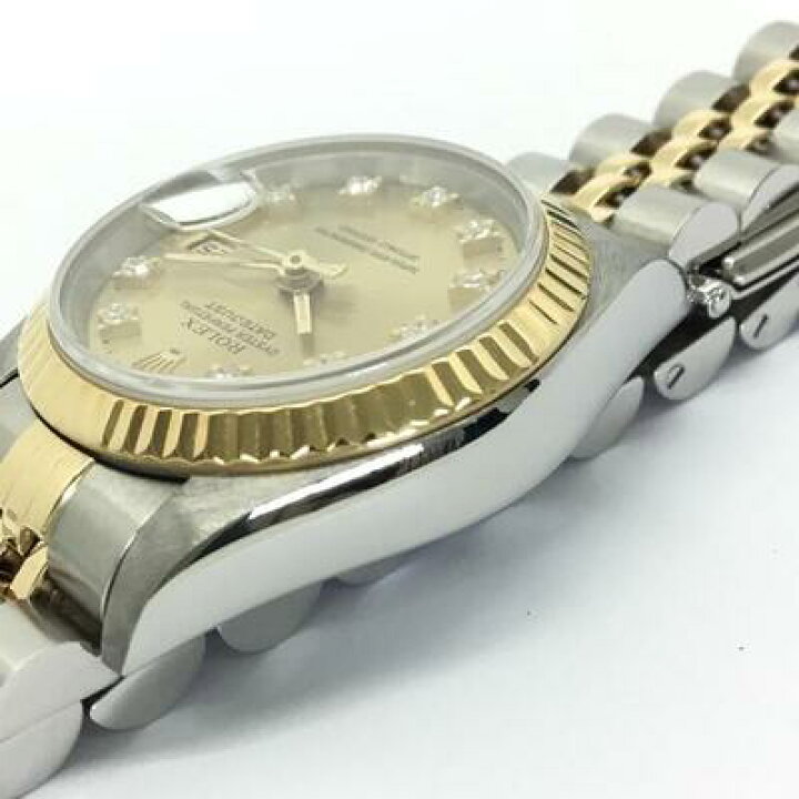 楽天市場】ROLEX【ロレックス】デイトジャスト 10Pダイヤ 6917G 