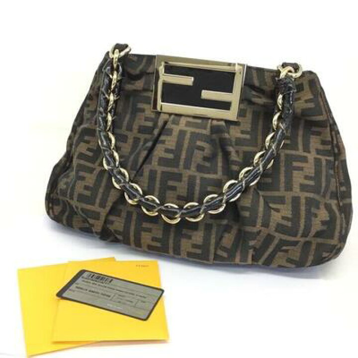 楽天市場】FENDI【フェンディ】ミアチェーン ハンドバッグ 8BR615  