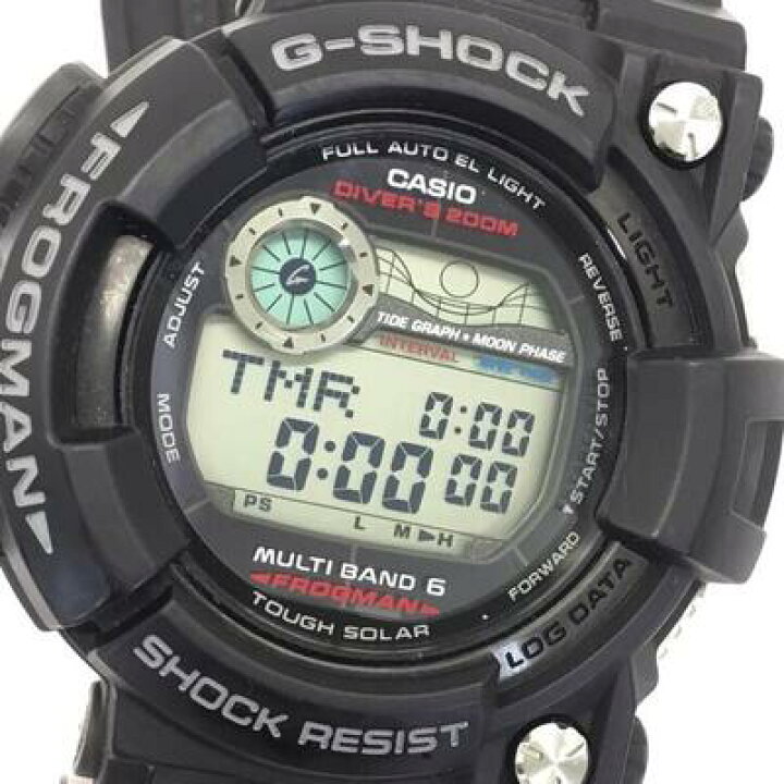 楽天市場】CASIO【カシオ】FROGMAN GWF-1000 G-SHOCK 電波ソーラー  