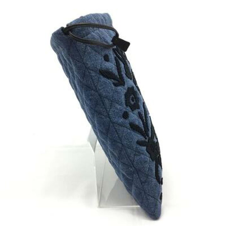 楽天市場】PRADA【プラダ】巾着ポーチ 1MU001 デニム ブルー ブラック