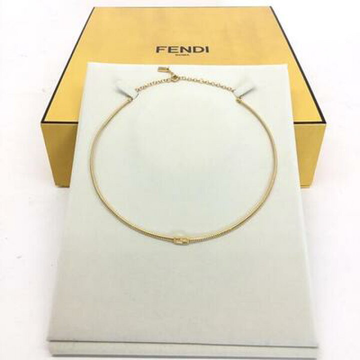 楽天市場】FENDI【フェンディ】バゲットネックレス 8AG994 B08 
