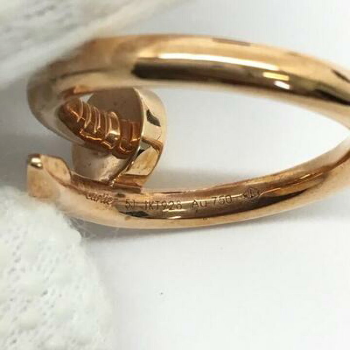 楽天市場】Cartier【カルティエ】ジュスト アンクル リング B4092551  