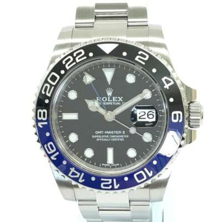 楽天市場】ROLEX【ロレックス】GMTマスター2 116710BLNR メンズ 腕時計  