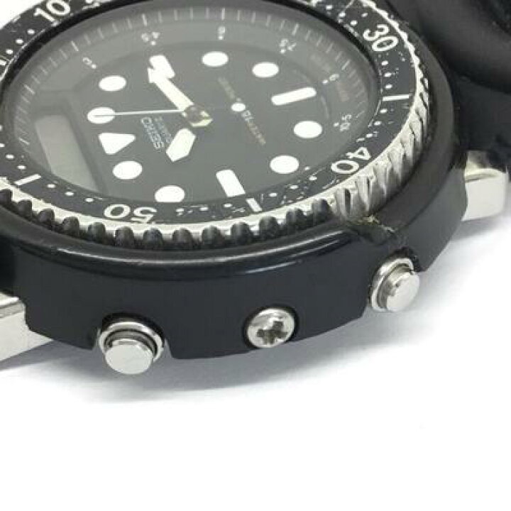 楽天市場】SEIKO【セイコー】ハイブリットダイバー H558-5000 メンズ 
