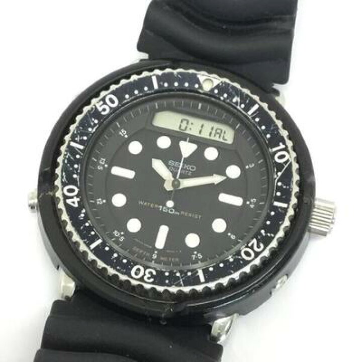 楽天市場】SEIKO【セイコー】ハイブリットダイバー H558-5000 メンズ 