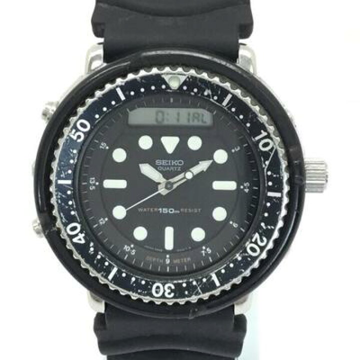 楽天市場】SEIKO【セイコー】ハイブリットダイバー H558-5000 メンズ 