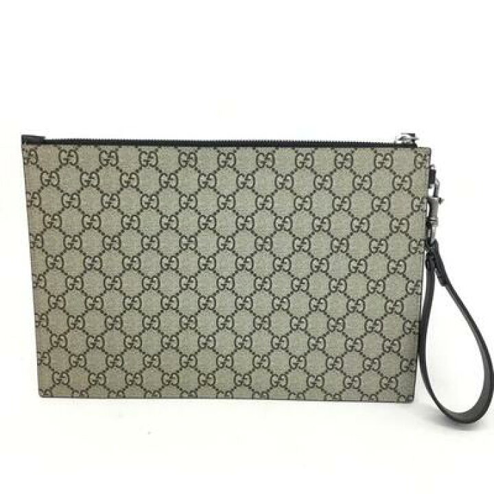 楽天市場】GUCCI【グッチ】クラッチバッグ 473904 GGスプリーム 