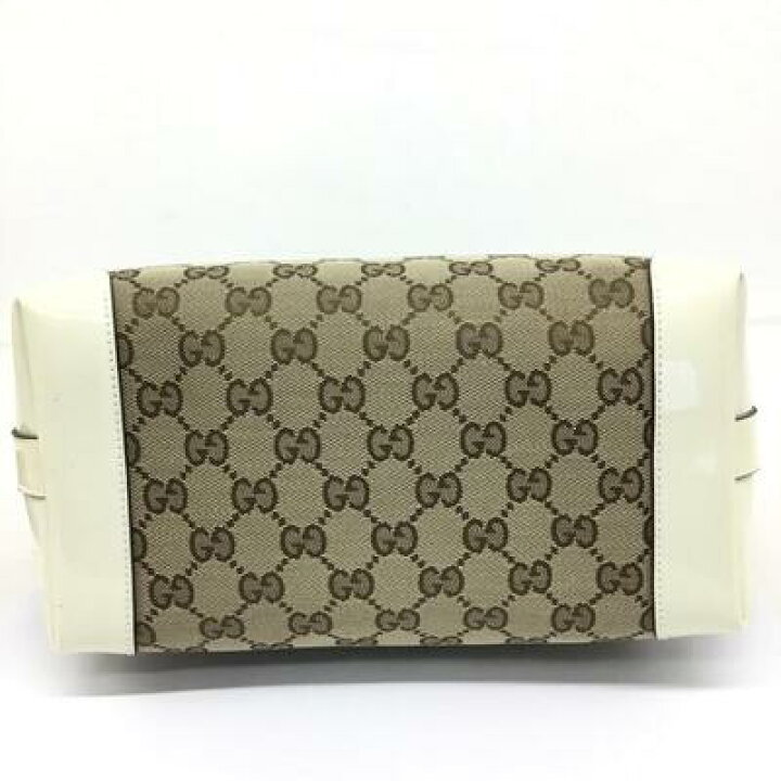 楽天市場】GUCCI【グッチ】バンブートートバッグ 311175 キャンバス GG  