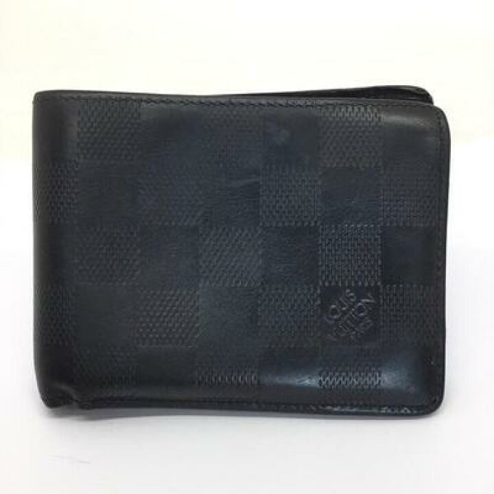 楽天市場】LOUIS VUITTON【ルイヴィトン】二つ折り札入れ 