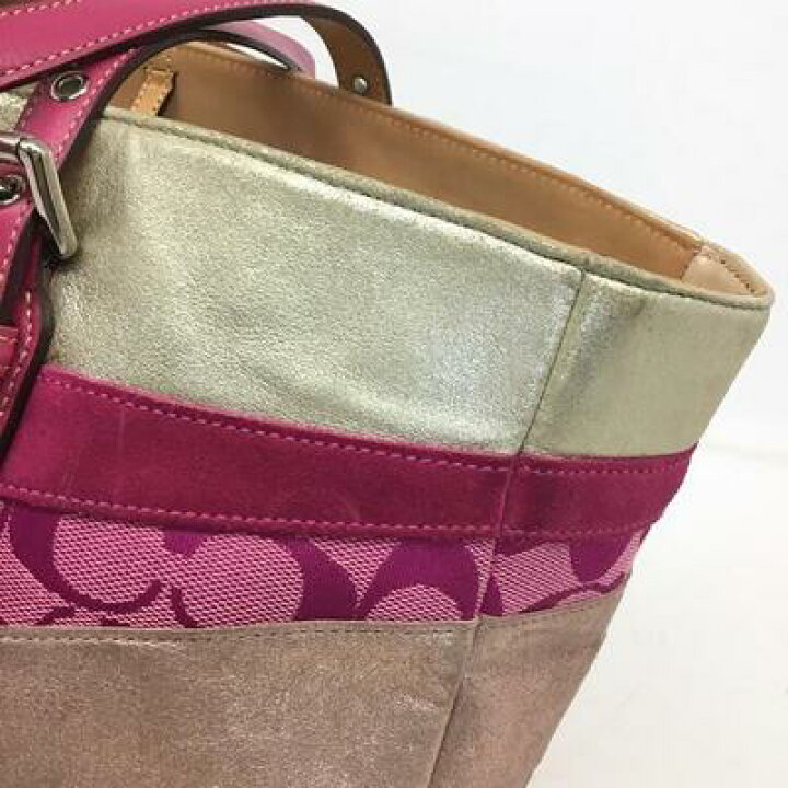 楽天市場】COACH【コーチ】パッチワーク トートバッグ 1441 ショルダー 