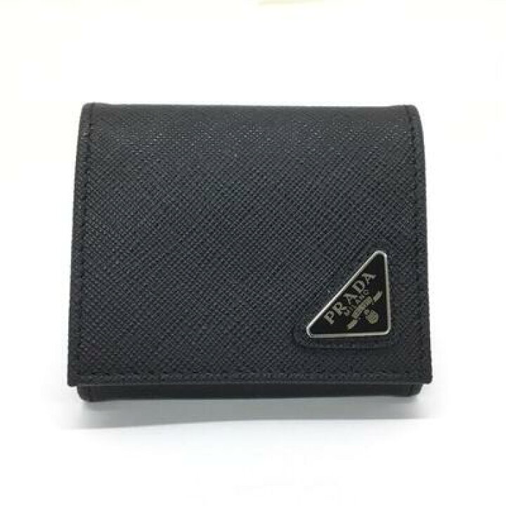 楽天市場】PRADA【プラダ】コインケース 2MM935 三角ロゴプレート 小銭  