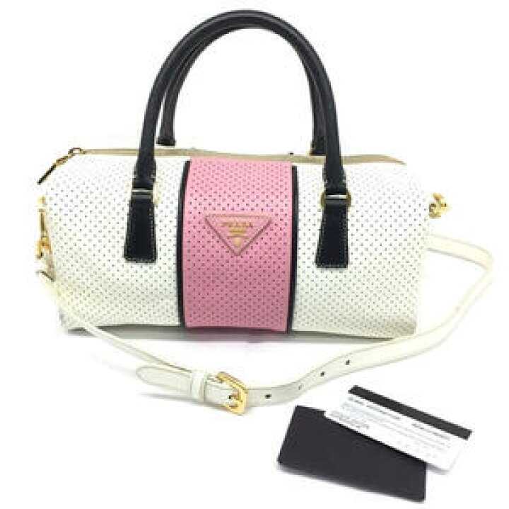 楽天市場】PRADA【プラダ】ミニボストンバッグ BL0655 ショルダー 