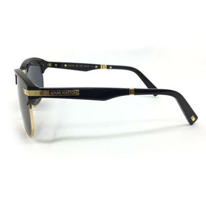 Louis Vuitton sunglasses LV in the pocket Z1017U black gold used folding JP  Used