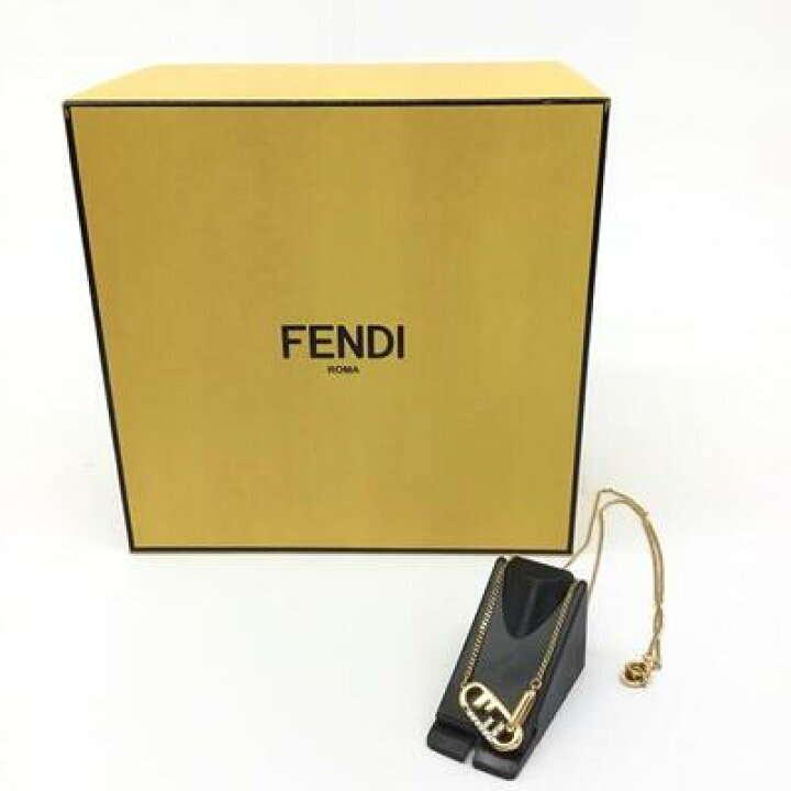 楽天市場】FENDI【フェンディ】オーロックネックレス ゴールドカラー  
