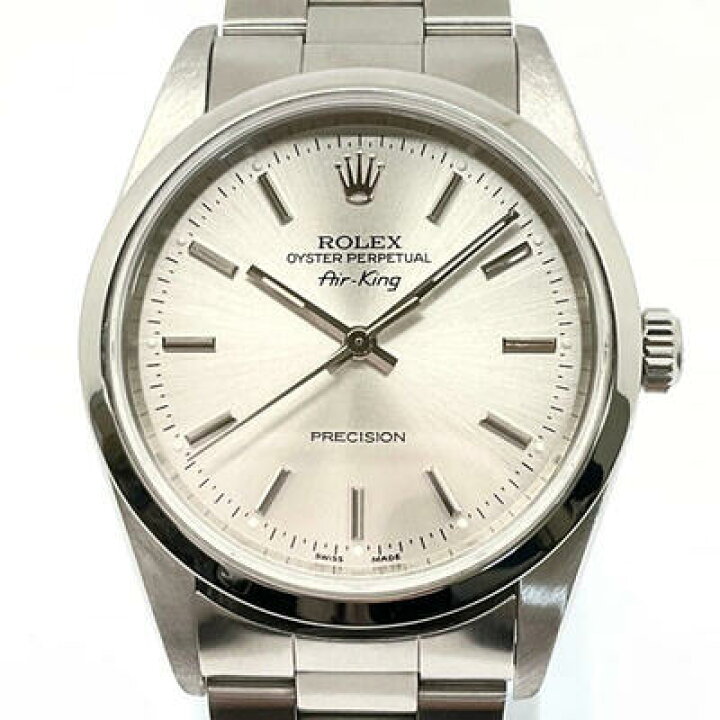 楽天市場】ROLEX【ロレックス】エアキング 14000M メンズ腕時計 自動 
